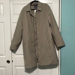 Beige Zara, long overcoat